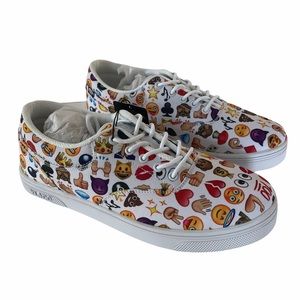 Vlado Milo Low Emoji White.  Size 8.5